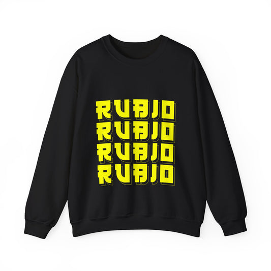 Rubio Logo Black/Yellow Sweater