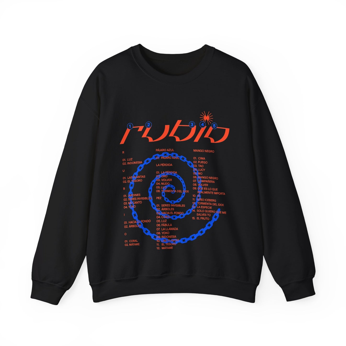 Rubio's Albums & Tracks Black Sweater